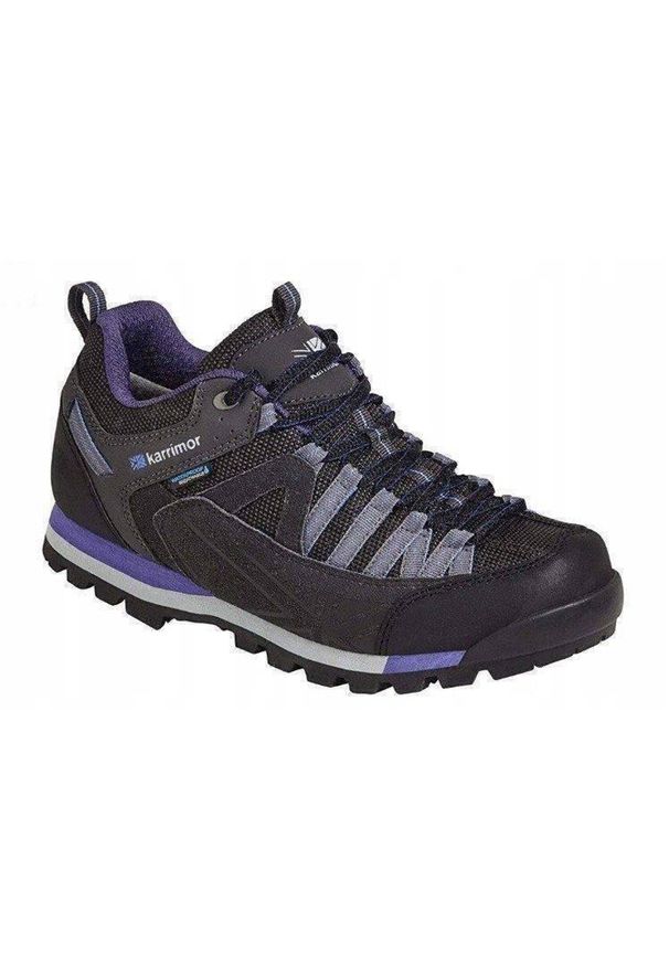 Buty trekkingowe damskie Karrimor Spike Low Lady. Kolor: czarny. Styl: sportowy