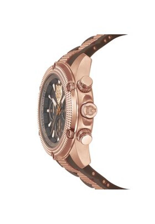 Plein Sport Zegarek Hurricane PSDBA0623 Brązowy. Kolor: brązowy. Materiał: syntetyk. Styl: sportowy