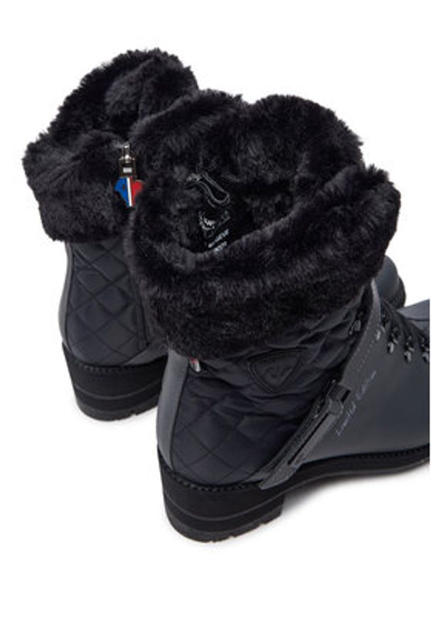 Rossignol Trzewiki 1907 Megeve Rubber Le RNMW370 Czarny. Kolor: czarny. Materiał: skóra