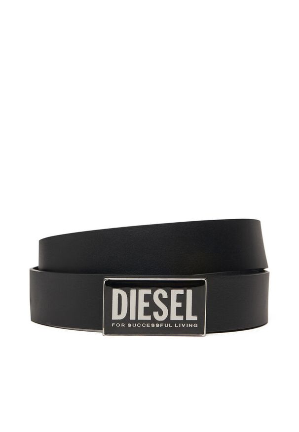Pasek Męski Diesel. Kolor: czarny