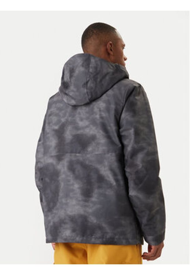 DC Shoes Kurtka narciarska Basis Print ADYTJ03081 Szary Regular Fit. Kolor: szary. Materiał: syntetyk. Wzór: nadruk. Sport: narciarstwo