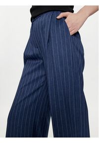 Maryley Spodnie materiałowe 24EB565/M06 Niebieski Wide Fit. Kolor: niebieski. Materiał: syntetyk #4