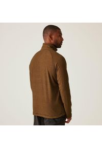 Regatta - Męski lekki polar turystyczny Montes z zamkiem błyskawicznym do połowy. Kolor: pomarańczowy. Materiał: polar. Sport: wspinaczka, turystyka piesza #2