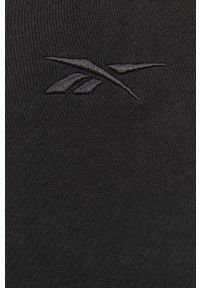 Reebok Classic Bluza x Cardi B H48417 damska kolor czarny z kapturem gładka. Okazja: na co dzień. Typ kołnierza: kaptur. Kolor: czarny. Długość rękawa: długi rękaw. Długość: długie. Wzór: gładki. Styl: casual #4