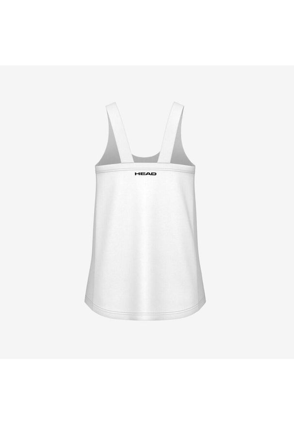 Head - SPIRIT Tank Top Girls. Kolor: biały. Sport: tenis