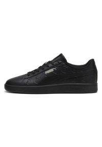 Buty Puma Smash 3.0 Superlogo M 39509001 czarne. Okazja: na co dzień. Kolor: czarny. Materiał: syntetyk, skóra, guma. Szerokość cholewki: normalna #2