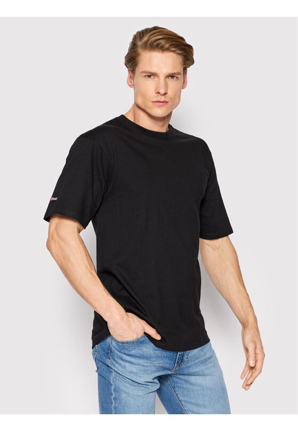 Henderson T-Shirt T-Line 19407 Czarny Regular Fit. Kolor: czarny. Materiał: bawełna