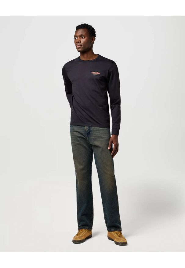 Wrangler - MESKIE SPODNIE WRANGLER FRONTIER NEBULA BLACK 112370956