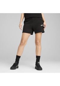 Puma - Damskie szorty Essentials 5" ze zwierzęcym nadrukiem PUMA Black. Kolor: czarny. Wzór: motyw zwierzęcy, nadruk. Sport: fitness
