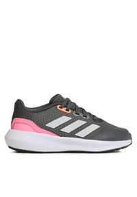 Adidas - adidas Sneakersy RunFalcon 3 Sport Running Lace Shoes HP5836 Szary. Kolor: szary. Materiał: materiał, mesh. Sport: bieganie