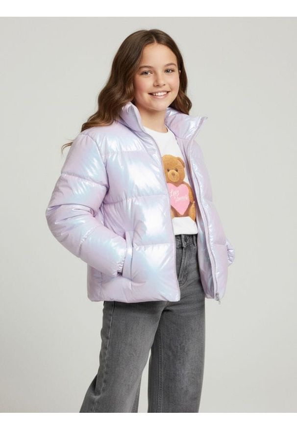 Sinsay - Pikowana kurtka puffer - wielobarwny