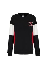 Diadora - Bluza damska DIADORA L.SWEATSHIRT CREW LUSH. Kolor: czarny