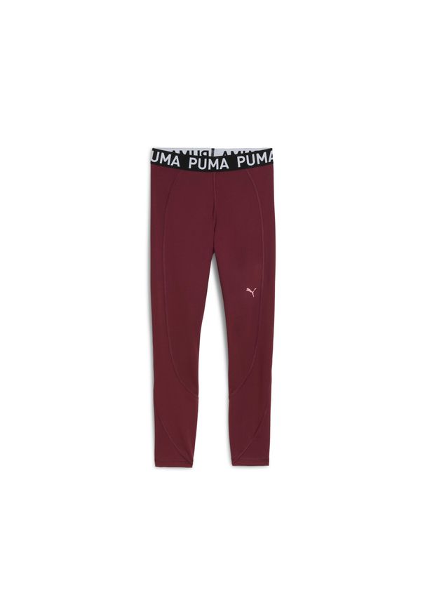 Damskie legginsy Puma Strong. Kolor: czerwony. Sport: fitness