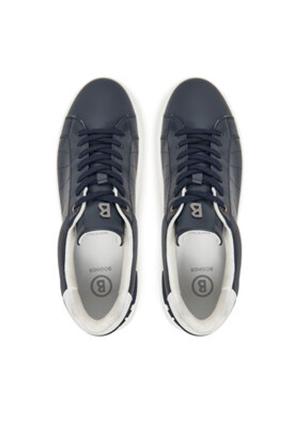 Bogner Sneakersy Milan 19 12520045 Granatowy. Kolor: niebieski. Materiał: skóra