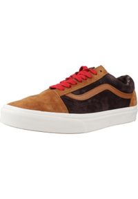 Vans - Kapcie VANS OLD SKOOL Brązowy. Kolor: brązowy. Materiał: tkanina