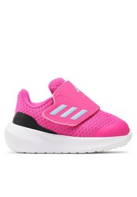 Adidas - adidas Sneakersy Runfalcon 3.0 Sport Running Hook-and-Loop Shoes HP5860 Błękitny. Kolor: niebieski, różowy. Materiał: materiał. Sport: bieganie