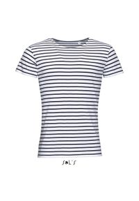 SOL'S - Koszulka Sol's Miles. Kolor: wielokolorowy, biały, czerwony. Materiał: bawełna #2