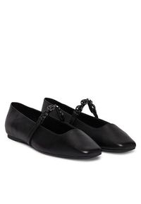 Karl Lagerfeld - KARL LAGERFELD Baleriny Konnie KL40196 Czarny. Kolor: czarny. Materiał: skóra #4