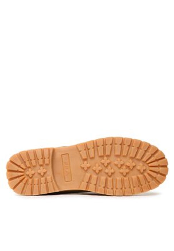 Fila Trapery Maverick Mid FFW0219.70010 Żółty. Kolor: żółty. Materiał: skóra