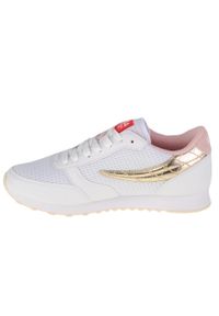 Buty do chodzenia damskie, Fila Orbit F Low Wmn. Kolor: biały. Materiał: guma, materiał, tkanina, syntetyk. Sport: turystyka piesza