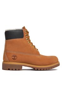 Timberland Trapery 6 In Premium Fur/Warm Lin TB0A2E312311 Brązowy. Kolor: brązowy. Materiał: skóra, nubuk #1