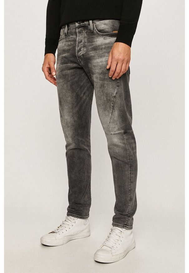 G-Star RAW - G-Star Raw - Jeansy Scutar. Kolor: szary