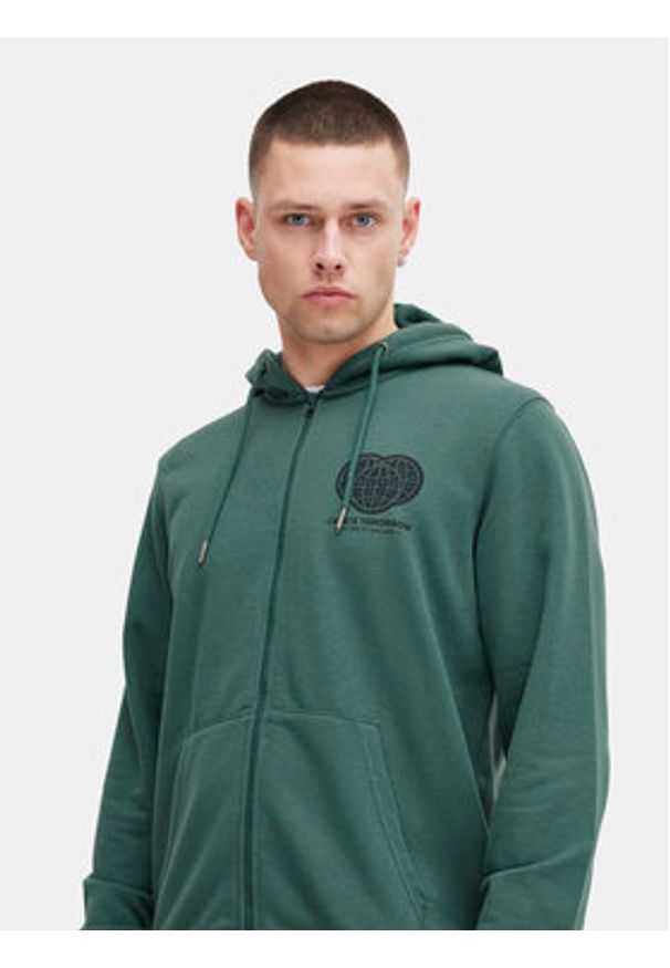 Blend Bluza 20716874 Zielony Regular Fit. Kolor: zielony. Materiał: bawełna