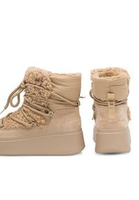 DeeZee Śniegowce YADIRA H3982-1 Beżowy. Kolor: beżowy. Materiał: materiał #6