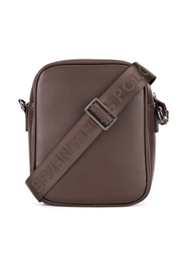 Beverly Hills Polo Club Saszetka CWBEO-BHPC-L-018-07 Brązowy. Kolor: brązowy. Materiał: skóra