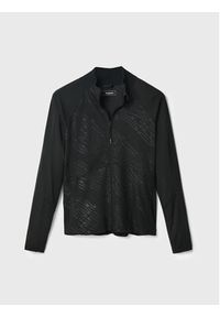 Desigual Bluza Rock 22WWSK19 Czarny Regular Fit. Kolor: czarny. Materiał: syntetyk. Styl: rockowy #2