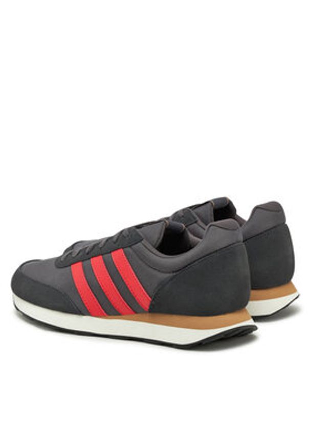 Adidas - adidas Sneakersy Run 60s 3.0 JI4946 Szary. Kolor: szary. Materiał: materiał. Sport: bieganie