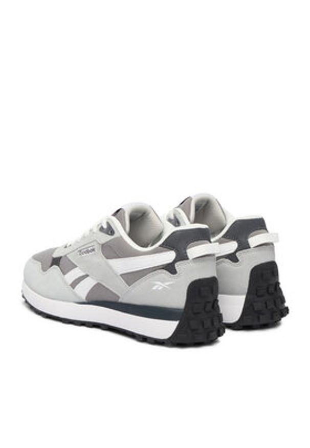 Reebok Sneakersy CEO-DRIVE AR30296MSNV Szary. Kolor: szary. Materiał: skóra, zamsz