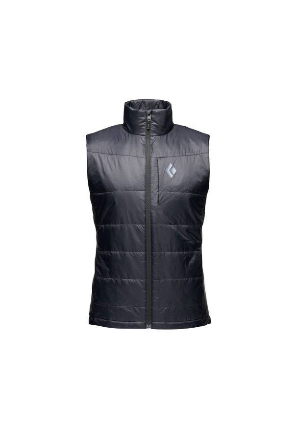 Kurtka puchowa bez rękawów Black Diamond Solution 2.0. Kolor: czarny. Materiał: puch. Długość rękawa: bez rękawów. Sport: turystyka piesza