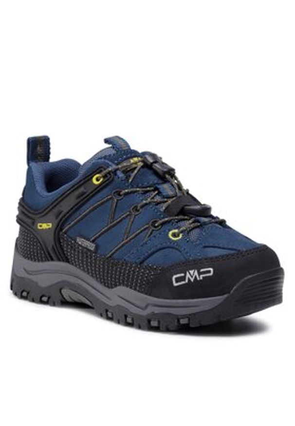 CMP Trekkingi Kids Rigel Low Trekking Shoes Wp 3Q13244 Granatowy. Kolor: niebieski. Materiał: zamsz, skóra. Sport: turystyka piesza