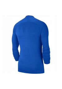 Nike - Bluza Męska Park DriFIT Base Layer Top. Kolor: niebieski. Sport: turystyka piesza