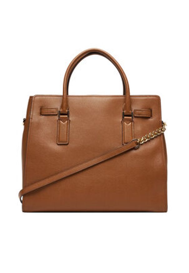 MICHAEL Michael Kors Torebka 30F5GNXS3L Brązowy. Kolor: brązowy. Materiał: skórzane