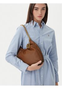 MICHAEL Michael Kors Torebka 32S6A50C6L Brązowy. Kolor: brązowy. Materiał: skórzane #1