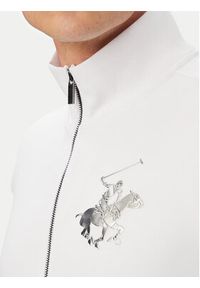 Beverly Hills Polo Club Bluza M6608T-HR Biały Regular Fit. Typ kołnierza: polo. Kolor: biały. Materiał: bawełna #2