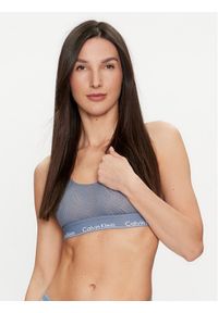 Calvin Klein Underwear Biustonosz top 000QF7708E Niebieski. Kolor: niebieski. Materiał: syntetyk #1
