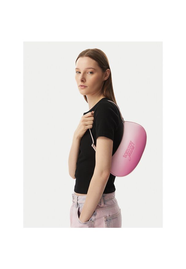 Torebka Tommy Jeans. Kolor: różowy