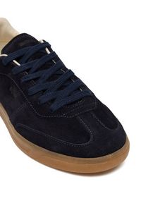 BOSS Sneakersy Brenta 50536645 Granatowy. Kolor: niebieski. Materiał: skóra, zamsz #4