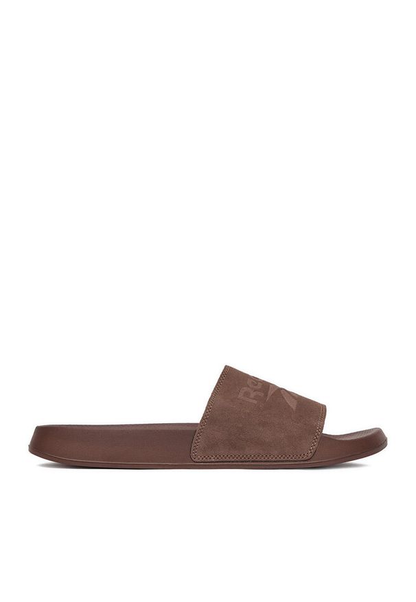 Klapki Reebok. Kolor: brązowy