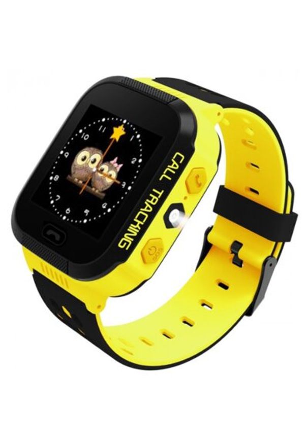 Smartwatch ART Watch Phone Go SGPS-02Y Żółty. Rodzaj zegarka: smartwatch. Kolor: żółty
