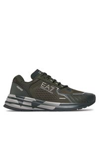 Sneakersy EA7 Emporio Armani. Kolor: brązowy