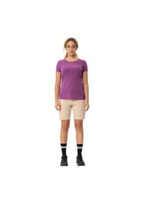 Koszulka szybkoschnąca damska Vaude Essential T-Shirt. Kolor: wielokolorowy, różowy, fioletowy
