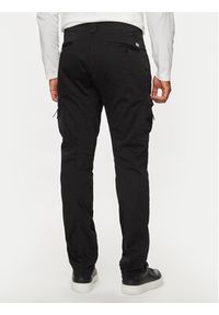 C.P. Company Spodnie materiałowe 16CMPA063A005694G Czarny Slim Fit. Kolor: czarny. Materiał: bawełna