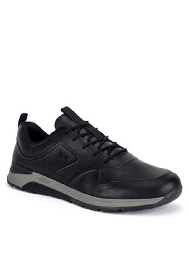 Rieker Sneakersy 39614-00 Czarny. Kolor: czarny. Materiał: skóra