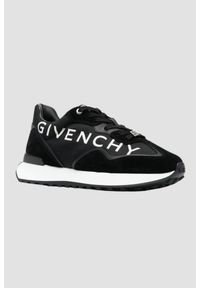 Givenchy - GIVENCHY Czarne sneakersy GIV RUNNER LIGHT, Rozmiar 43,5. Kolor: czarny