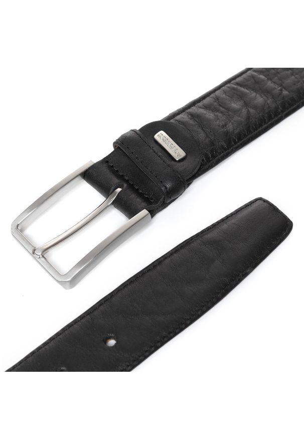 Roy Robson - ROY ROBSON PASEK SKÓRZANY RR0105R62 0001 35mm Gürtel Q.2162. Materiał: skóra. Wzór: paski. Styl: klasyczny
