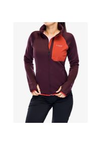 columbia - Bluza polarowa damska Columbia Triple Canyon Grid Fleece Full Zip. Kolor: czerwony, fioletowy, wielokolorowy. Materiał: polar